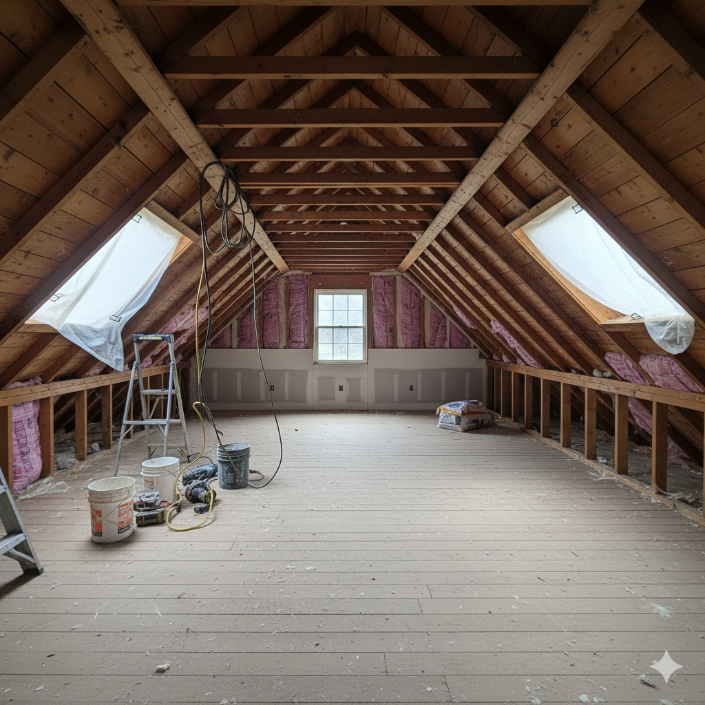 During Loft Conversion